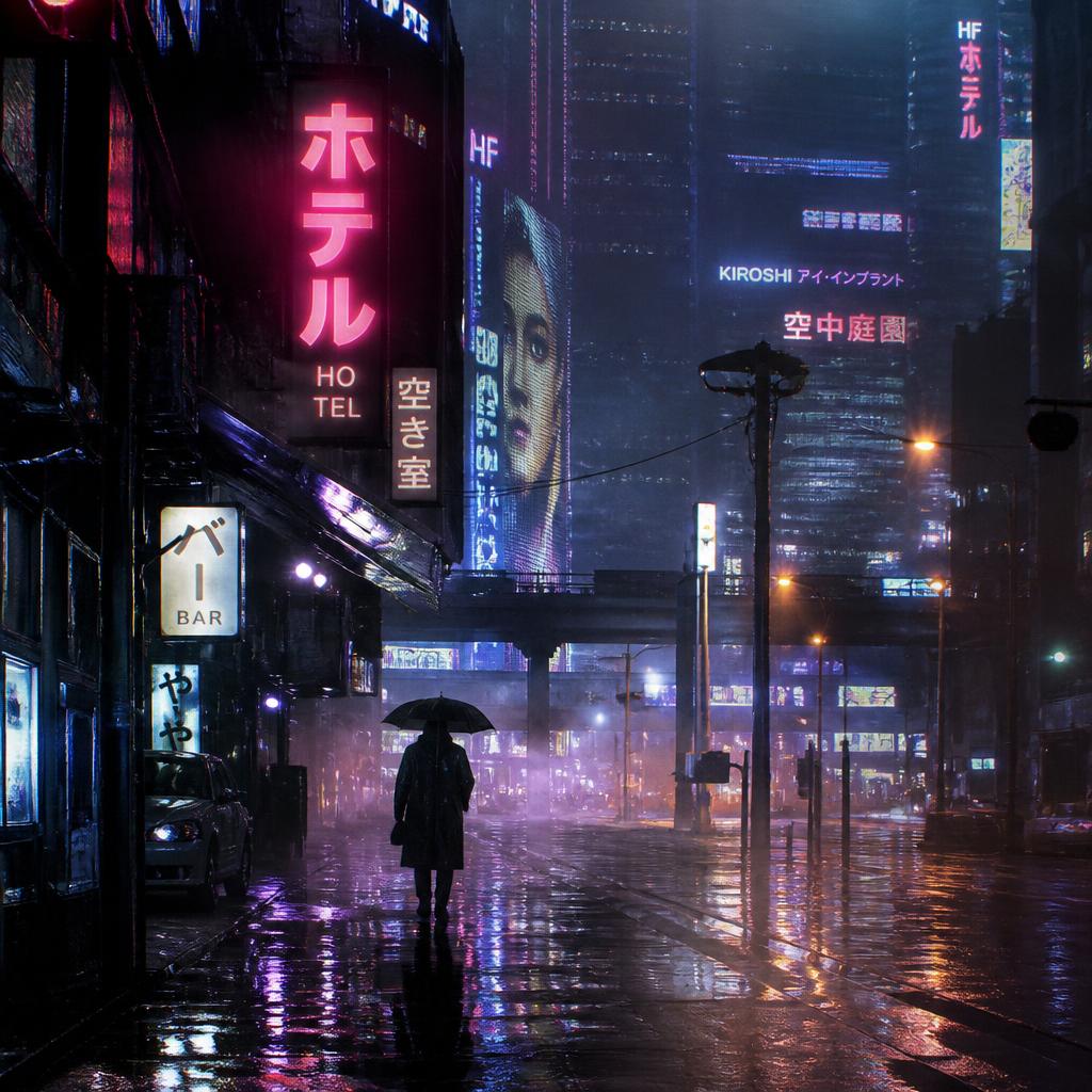 Neon Rain · Tokyo Alley